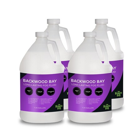 Froggy'S Fog Backwood Bay Long Lasting Fog Machine Fluid - 4 Gallon Case DS-BB-4